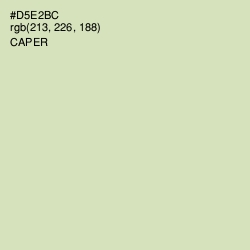 #D5E2BC - Caper Color Image