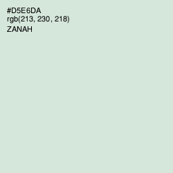 #D5E6DA - Zanah Color Image