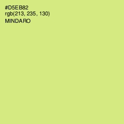 #D5EB82 - Mindaro Color Image