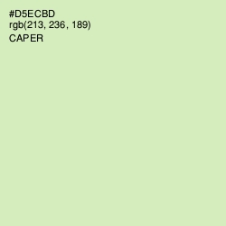 #D5ECBD - Caper Color Image