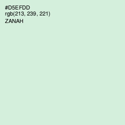#D5EFDD - Zanah Color Image