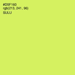 #D5F160 - Sulu Color Image