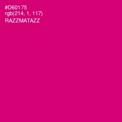 #D60175 - Razzmatazz Color Image