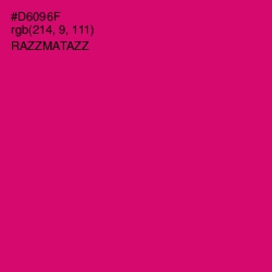 #D6096F - Razzmatazz Color Image
