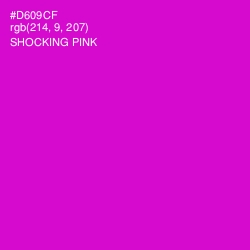 #D609CF - Shocking Pink Color Image