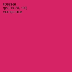 #D62366 - Cerise Red Color Image