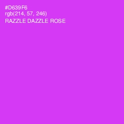 #D639F6 - Razzle Dazzle Rose Color Image