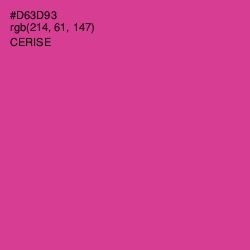 #D63D93 - Cerise Color Image