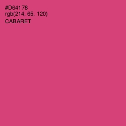 #D64178 - Cabaret Color Image