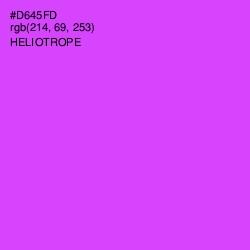 #D645FD - Heliotrope Color Image