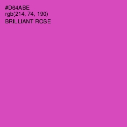 #D64ABE - Brilliant Rose Color Image