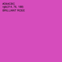 #D64CBC - Brilliant Rose Color Image