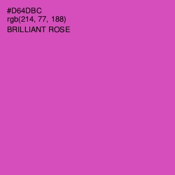 #D64DBC - Brilliant Rose Color Image