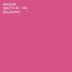 #D65288 - Mulberry Color Image