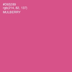 #D65289 - Mulberry Color Image