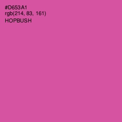 #D653A1 - Hopbush Color Image