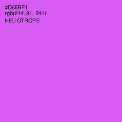 #D65BF1 - Heliotrope Color Image