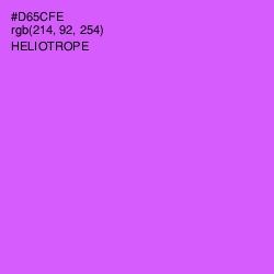 #D65CFE - Heliotrope Color Image