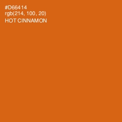 #D66414 - Hot Cinnamon Color Image