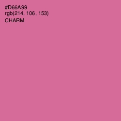 #D66A99 - Charm Color Image