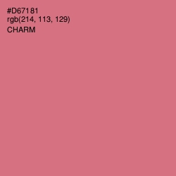 #D67181 - Charm Color Image