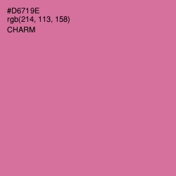 #D6719E - Charm Color Image