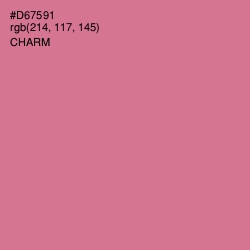 #D67591 - Charm Color Image