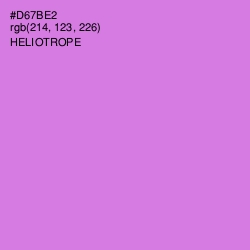 #D67BE2 - Heliotrope Color Image