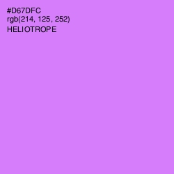 #D67DFC - Heliotrope Color Image