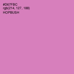 #D67FBC - Hopbush Color Image