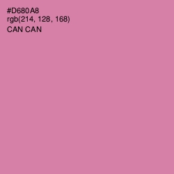 #D680A8 - Can Can Color Image