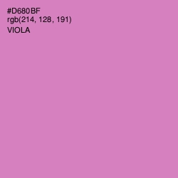 #D680BF - Viola Color Image