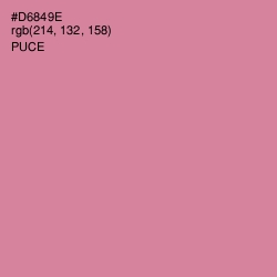 #D6849E - Puce Color Image