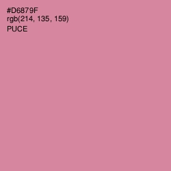 #D6879F - Puce Color Image