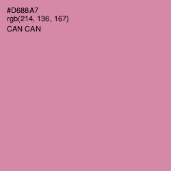 #D688A7 - Can Can Color Image