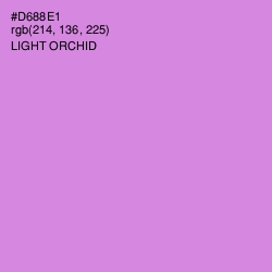 #D688E1 - Light Orchid Color Image