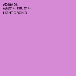 #D68AD6 - Light Orchid Color Image