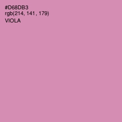 #D68DB3 - Viola Color Image