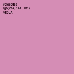 #D68DB5 - Viola Color Image