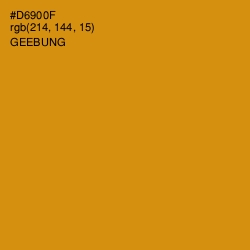 #D6900F - Geebung Color Image