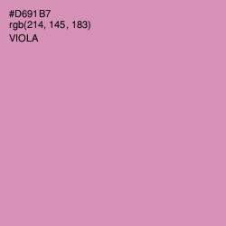 #D691B7 - Viola Color Image