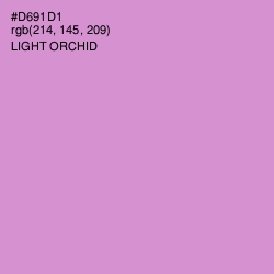 #D691D1 - Light Orchid Color Image