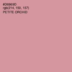 #D6969D - Petite Orchid Color Image