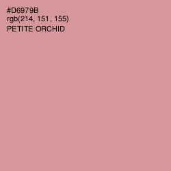 #D6979B - Petite Orchid Color Image