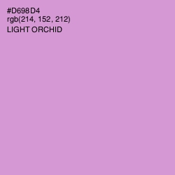 #D698D4 - Light Orchid Color Image