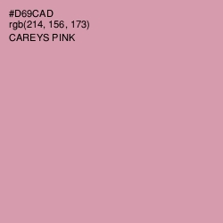#D69CAD - Careys Pink Color Image