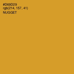 #D69D29 - Nugget Color Image