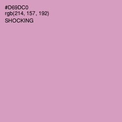 #D69DC0 - Shocking Color Image