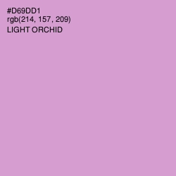 #D69DD1 - Light Orchid Color Image