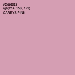 #D69EB3 - Careys Pink Color Image